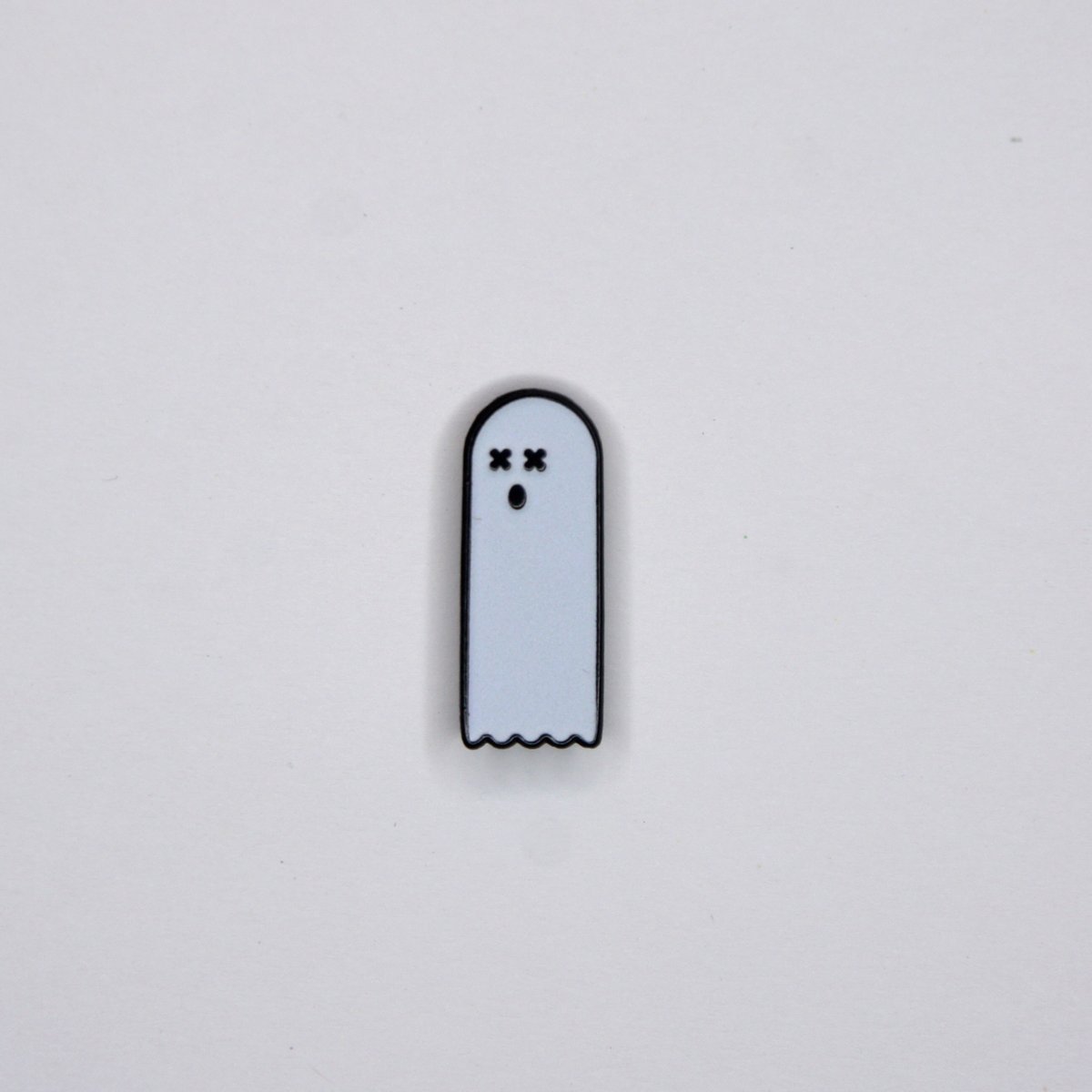 Glowing Dead Ghost Enamel Pin