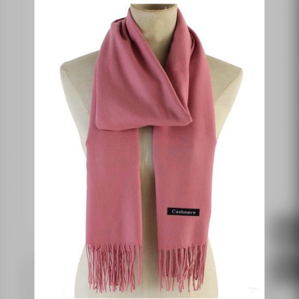 Image of Pink Cashmere Scarf