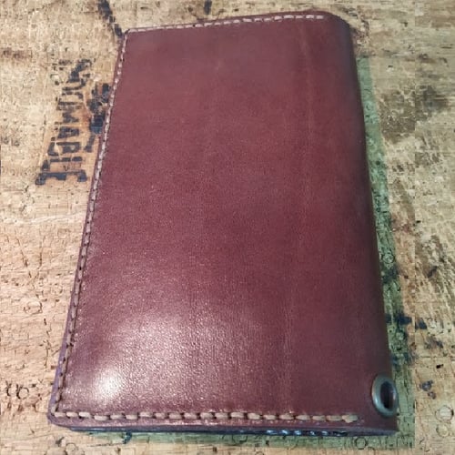 Image of Handmade trucker wallet