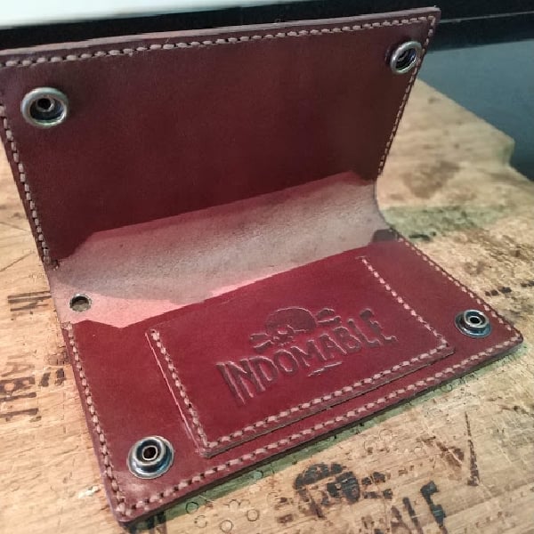 Image of Handmade trucker wallet
