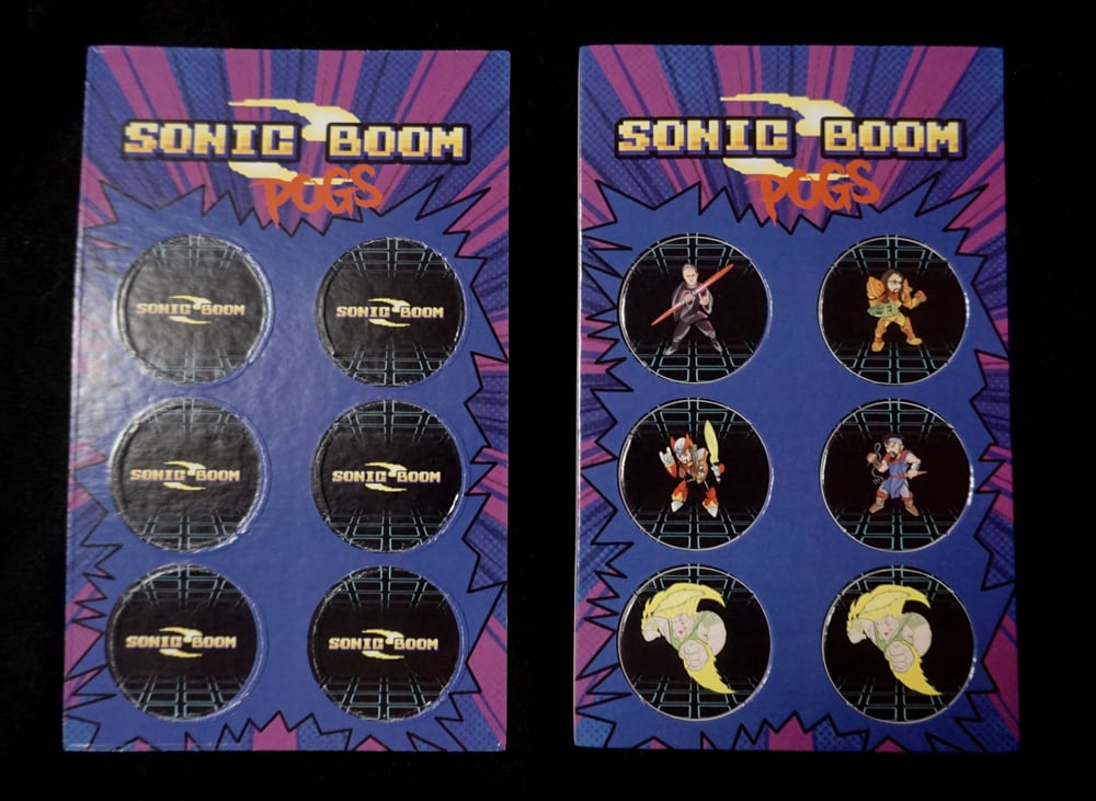 Image of Sonic Boom Pogs