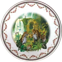 Image 1 of Leopards - Vintage Spanish Porcelain Plate - #0660