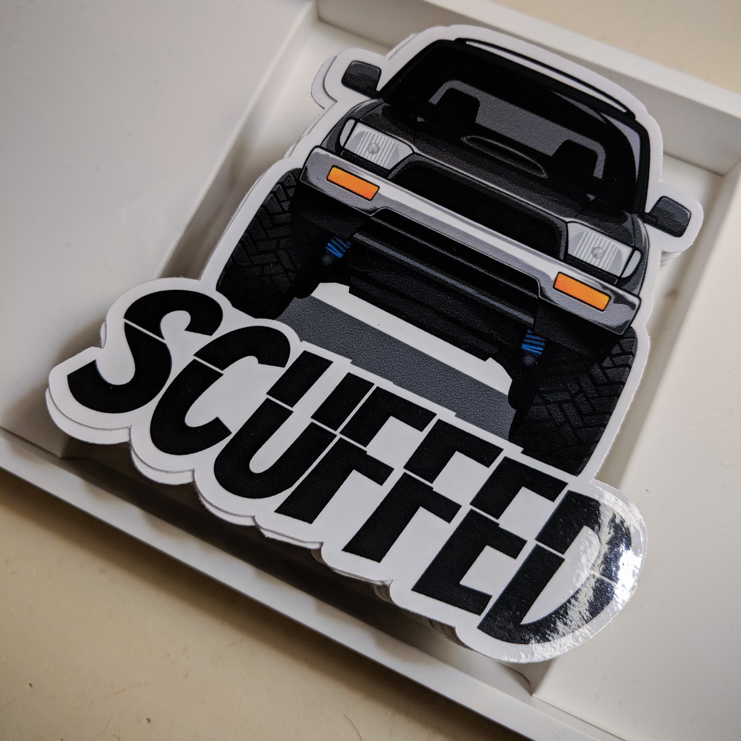 3rd Gen Runner Car Decal Scuffedpixels