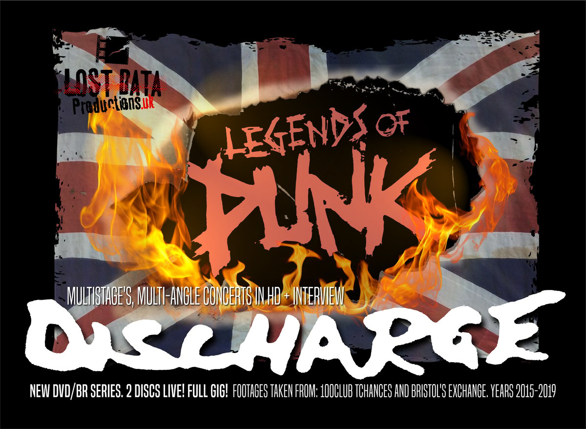 Image of Discharge - Legends of Punk Vol.1 (DVD / BluRay)