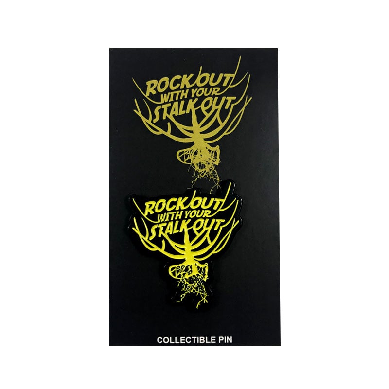 Image of FREE SHIPPING! Rock Out with Your Stalk Out Hat Pin