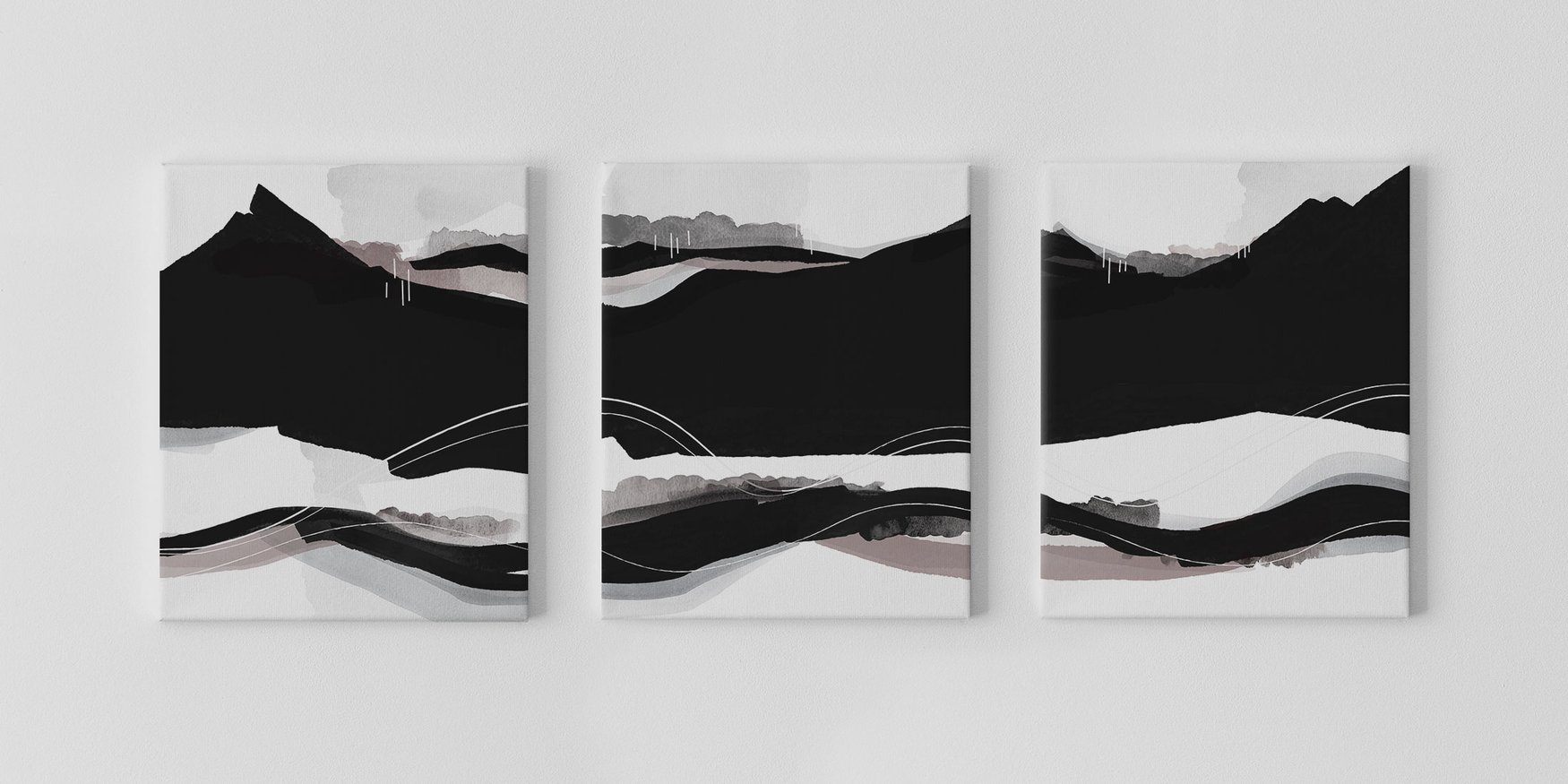 Image of Cascadia Landscape No. 1 Canvas Print