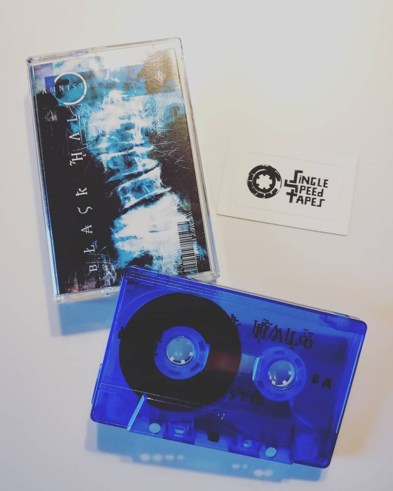 Image of AMNISTIA - Black Halo Tape. SST001