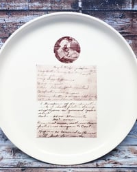 Image 4 of Recipe Platter with Handwriting and Photo