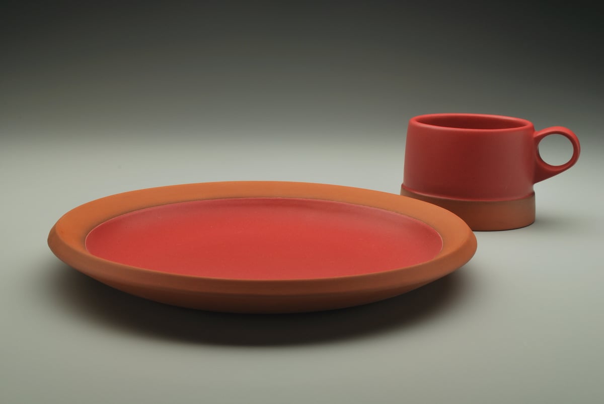 Image of Wide Rule Dinnerware Please email or call to order. Thank you.