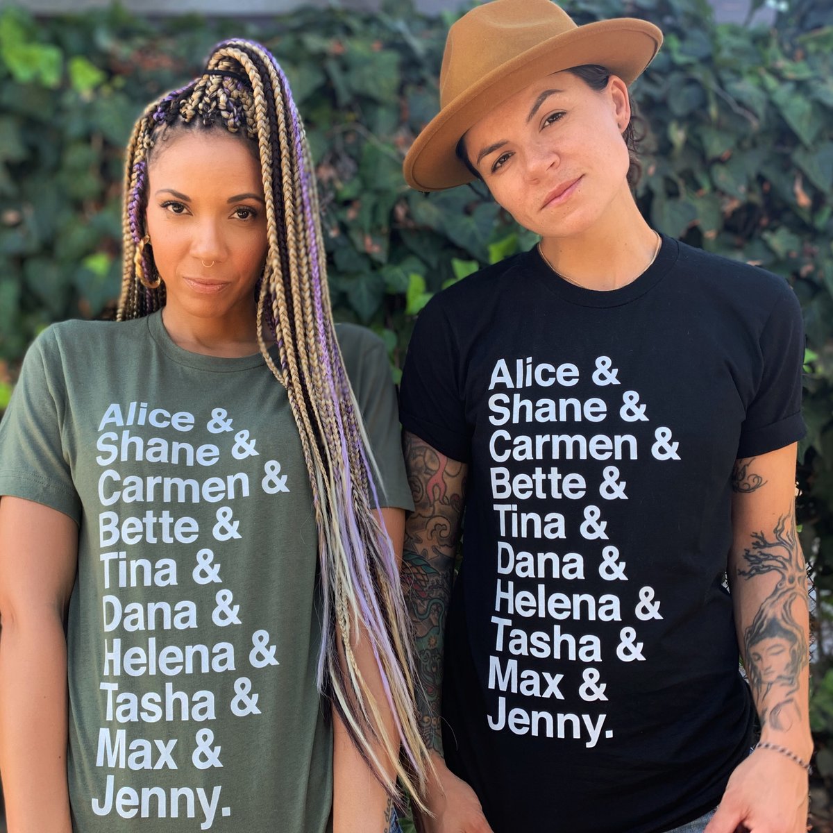 Image of Alice & Shane & Carmen & Bette & Tina & Dana & Helena & Tasha & Max & Jenny Shirt
