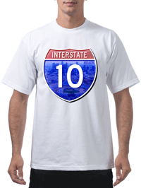 Image 3 of Interstate 10 Dodgers Tee