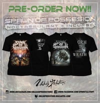 SPAWN OF POSSESION - NOCTAMBULANT & INCURSO MERCHANDISE