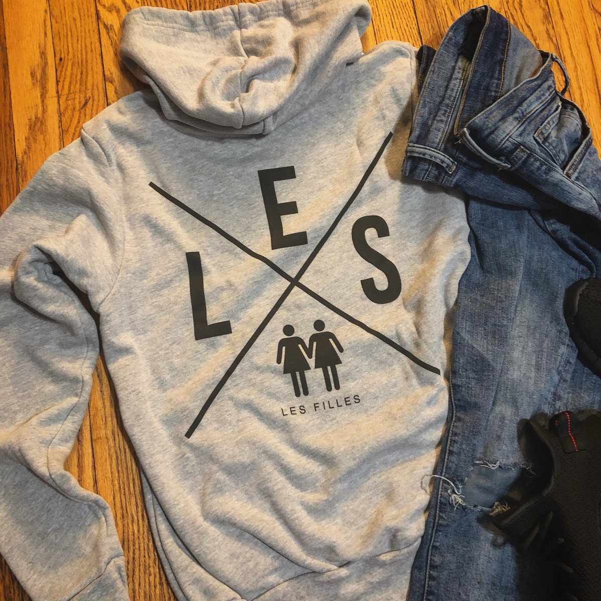 Image of Les Fall (Left Chest & Large Back Logo)