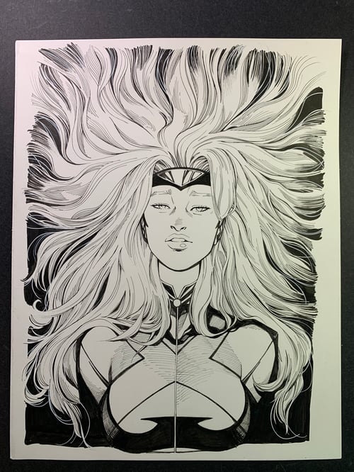 Image of JEAN GREY #1 page01 original art