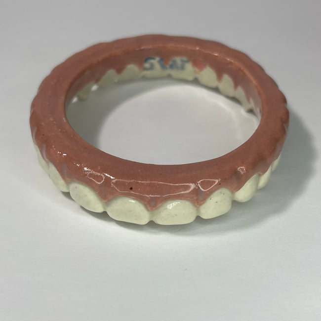 Teeth Bracelet I - 6.85 in Inner Circumference