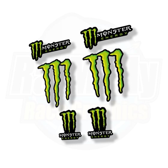 Image of Monster Energy sticker pack