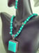 Image of TURQUOISE PENDANT NECKLACE SET