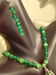 Image of RICH GREEN AGATE NECKLACE SET