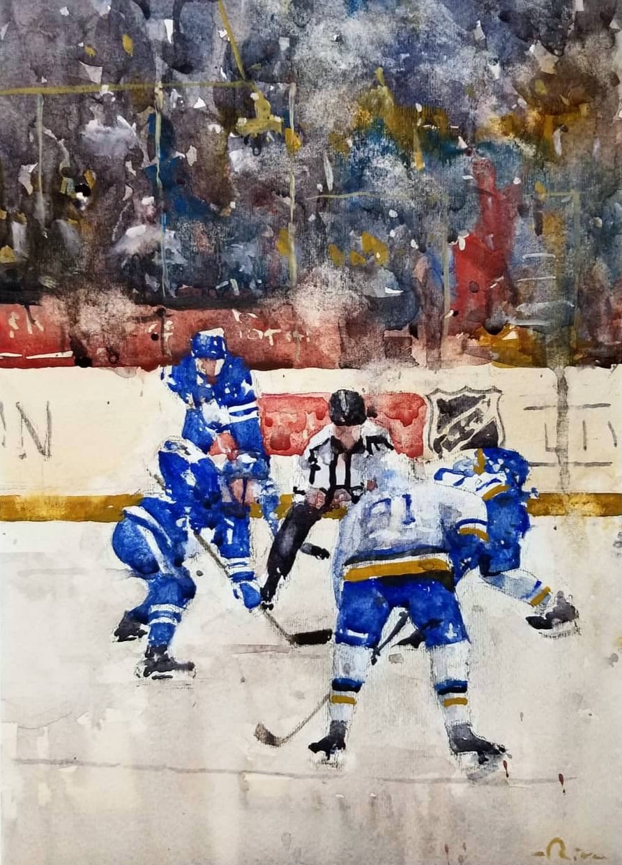 Image of Hockey Night in Canada prints 
