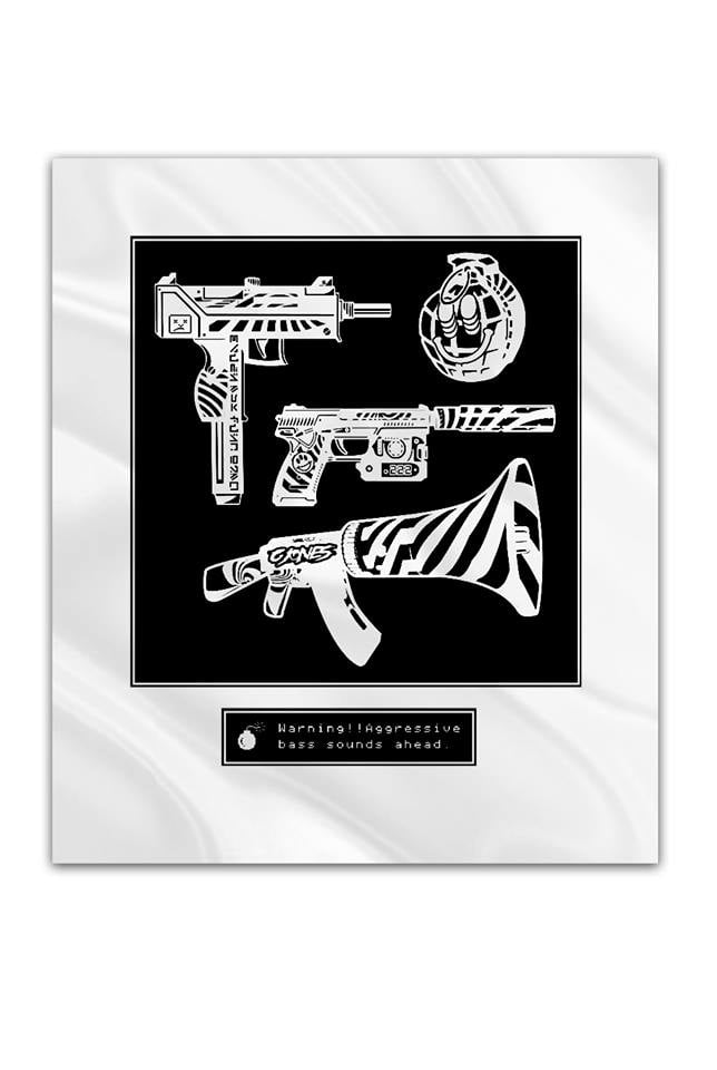 Image of The Arsenal Holographic Poster - G Heaterz Collection