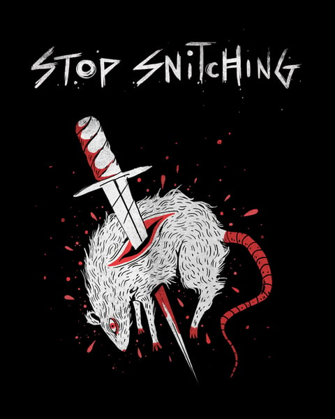 Image of Stop Snitching T