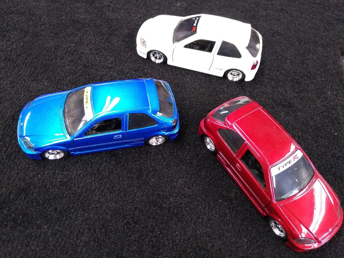 Civic Type-R and Integra Type-R Jada JDM Tuners 1:32 Diecast Model