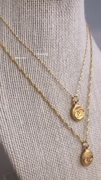 Image 3 of The Dainty Chain ~ Double C CHANEL Coin 