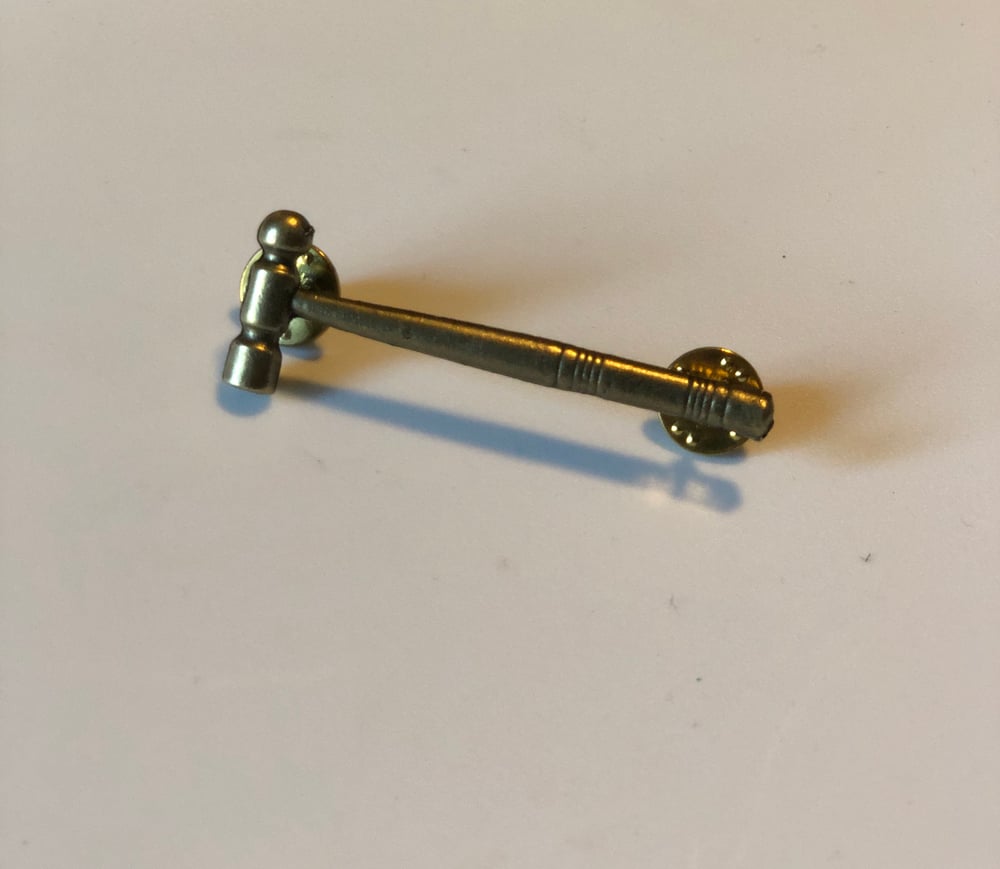 Image of Brass hammer pin 