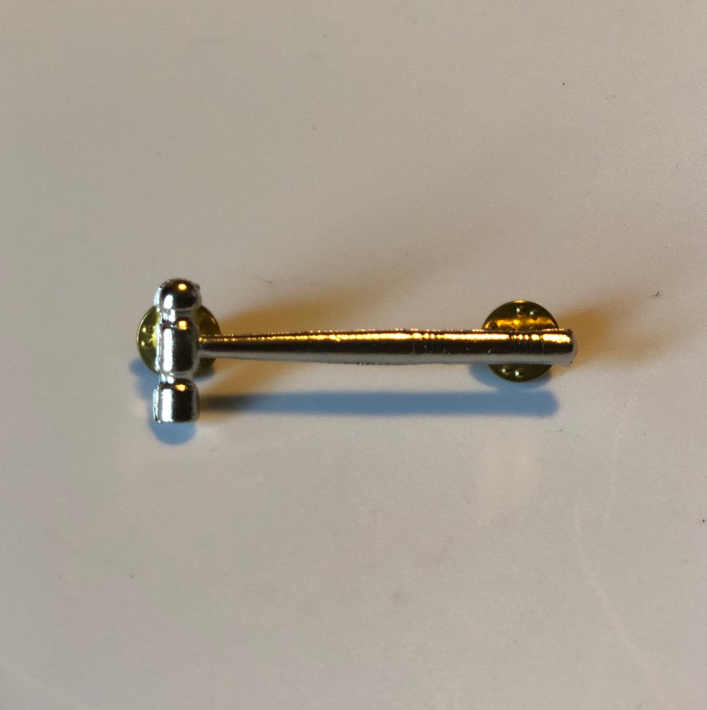 Image of Chrome hammer pin 
