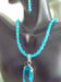 Image of LIGHT BLUE TOPAZ PENDANT NECKLACE SET