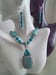 Image of MULTI TURQUOISE PENDANT NECKLACE SET