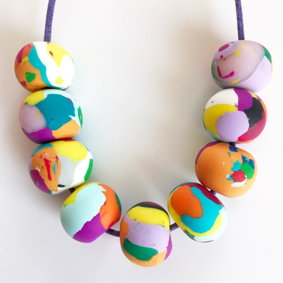 Image of Rainbow Splash necklace