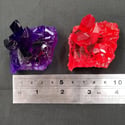 Resin Crystal Cluster Dungeons and Dragons Prop / Kryptonite Cosplay