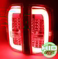 Image 2 of 2014-2018 Sierra LED Tail lights Red