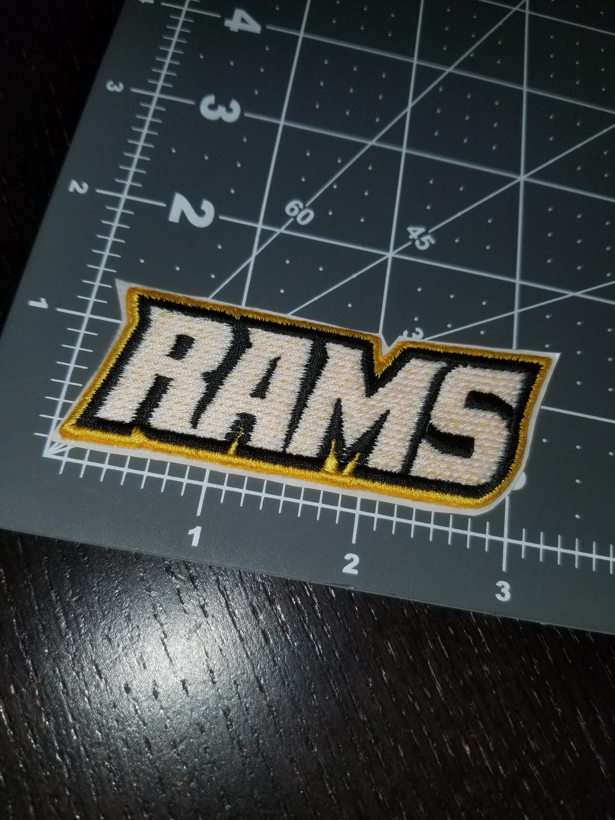 Image of Rams Inspired Patch 