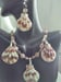 Image of SMALL SCALLOP SHELL NECKLACE SET