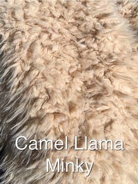 Image 2 of *Multiple* Llama Minky for Blanket or Lovie Backing Selections 