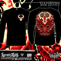 VULVODYNIA - "V" symbol - Longsleeve