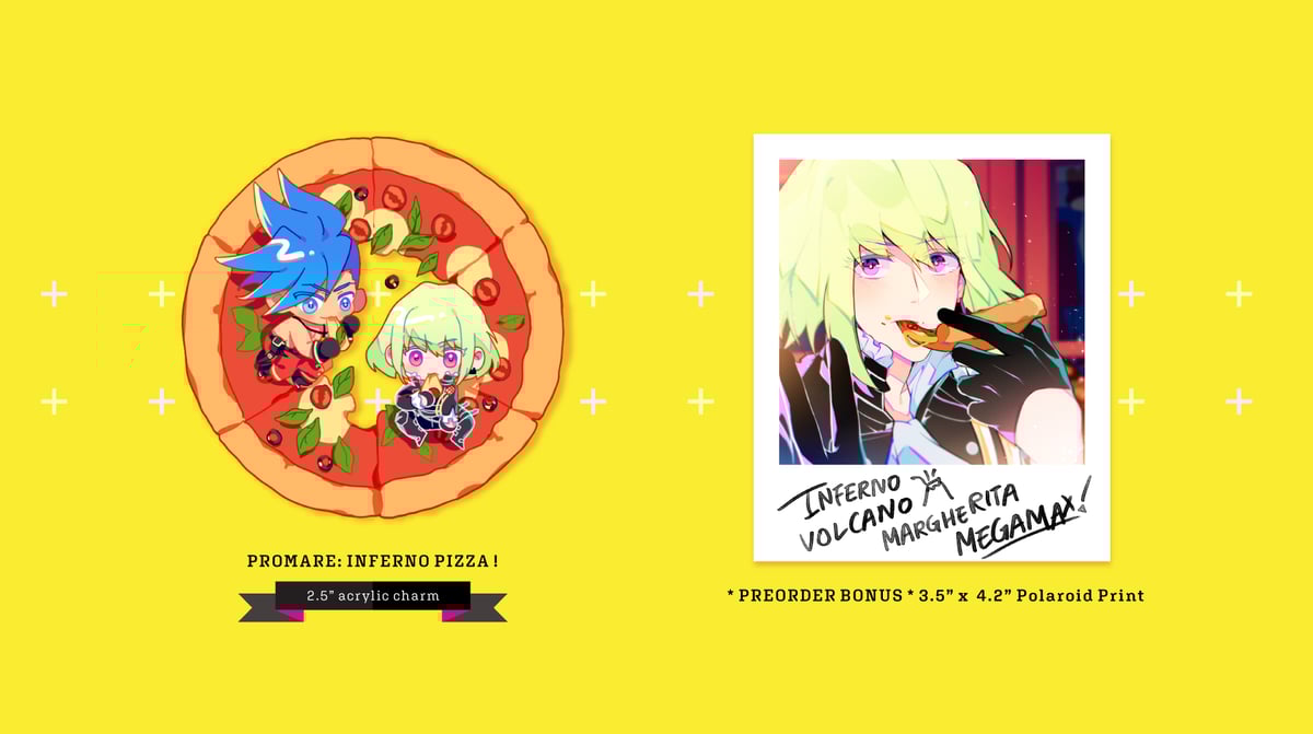 Image of PROMARE :: Pizza Charm