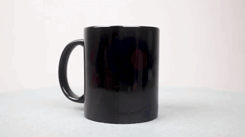 Rachel Rossin, <i>Heat Trace Mug</i>, 2019