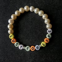 Image 1 of ‘Lust for Life’ vintage glass pearl bracelet 