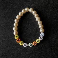 Image 1 of ‘Let’s Dance’ vintage glass pearl bracelet 