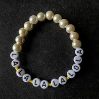Image 1 of ‘Lola’ vintage glass pearl bracelet 