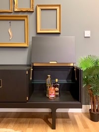 Image 3 of Black & Gold  Meredew drinks sideboard 