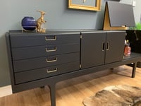 Image 4 of Black & Gold  Meredew drinks sideboard 