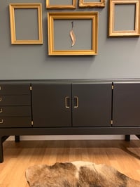Image 5 of Black & Gold  Meredew drinks sideboard 