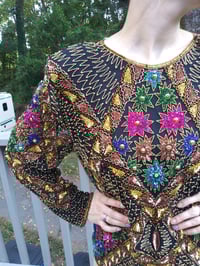 Image 2 of Sequin 80s top