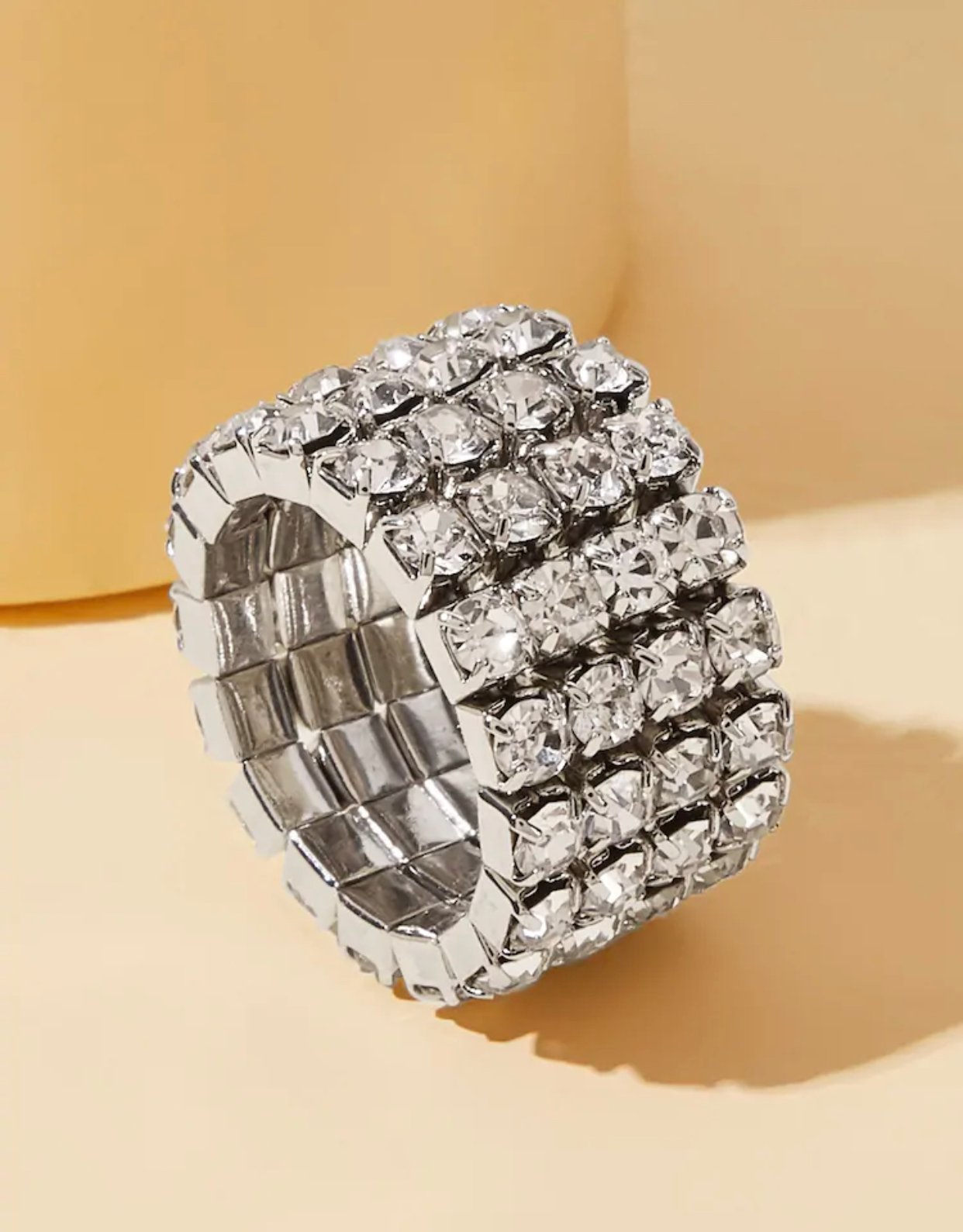 Image of EYE Sparkle Rhinestone Ring 