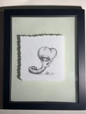 Heart Worm - original sketch 