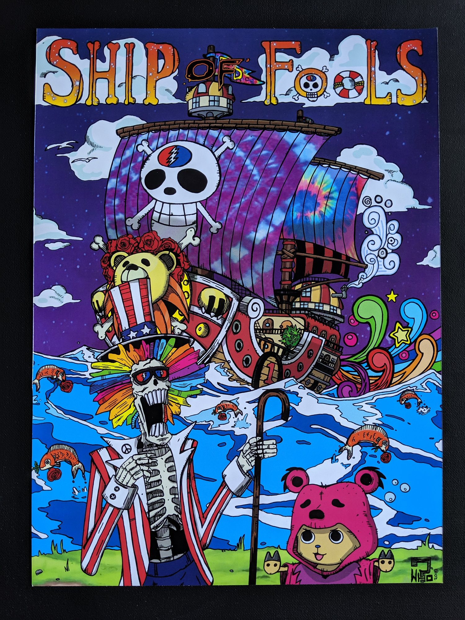 Image of Ship of Fools (One Piece/Grateful Dead)